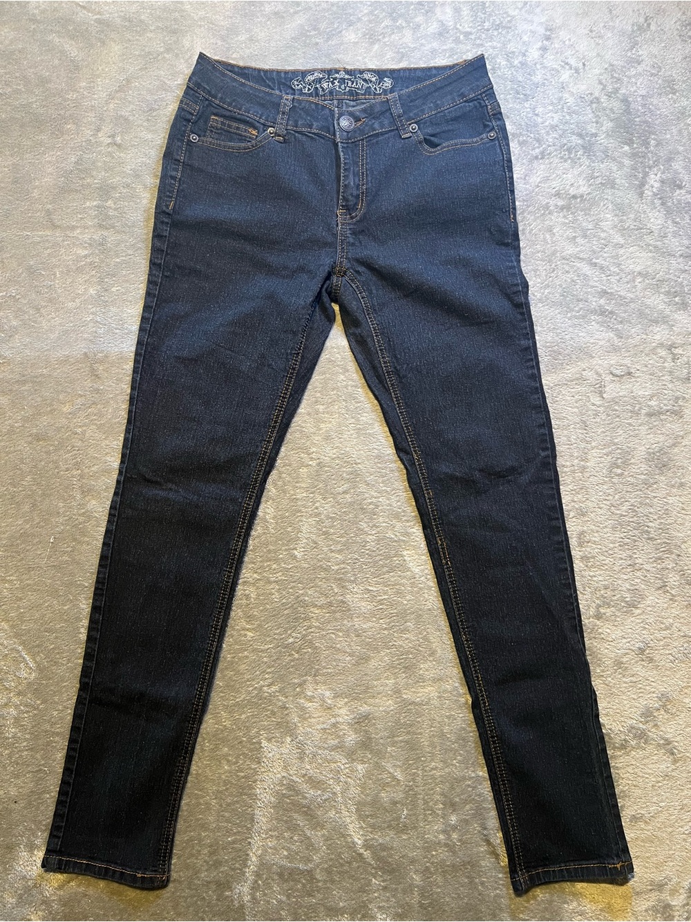 Wax Jean Dark Blue Skinny Women's Jeans